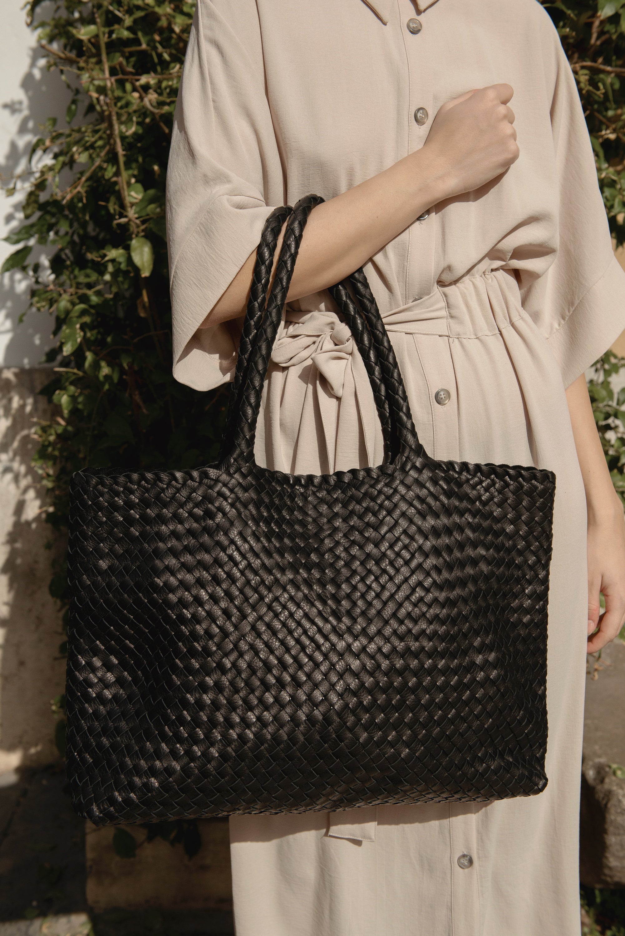 Woven Bags - Italian Leather Handbags - The Leather Mob