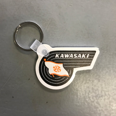Honda Wing Key Ring Keychain, CARBON Round Rotating Metal Silver, Auto  Car Motorcycle Logo