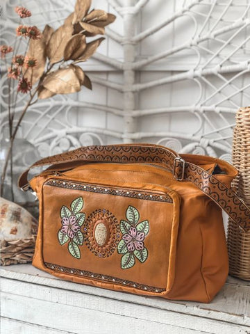 leather baby bag