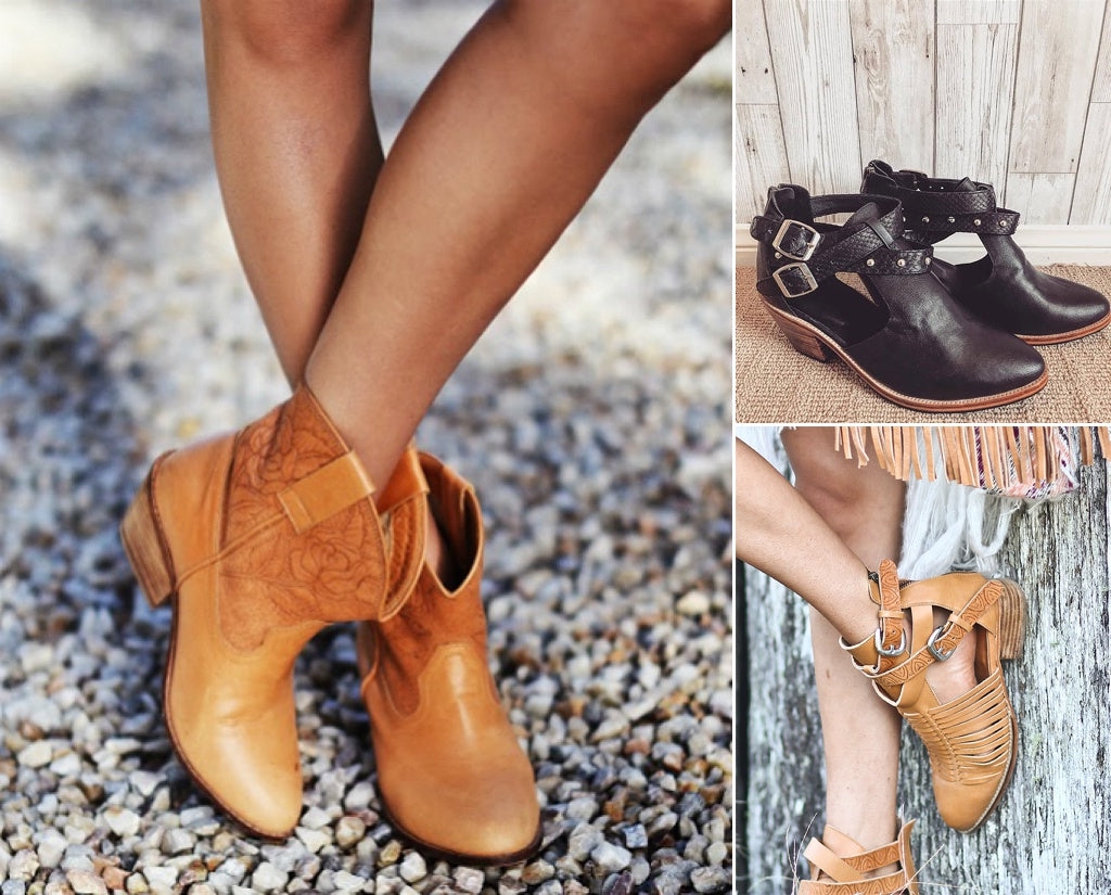 boho ankle boots