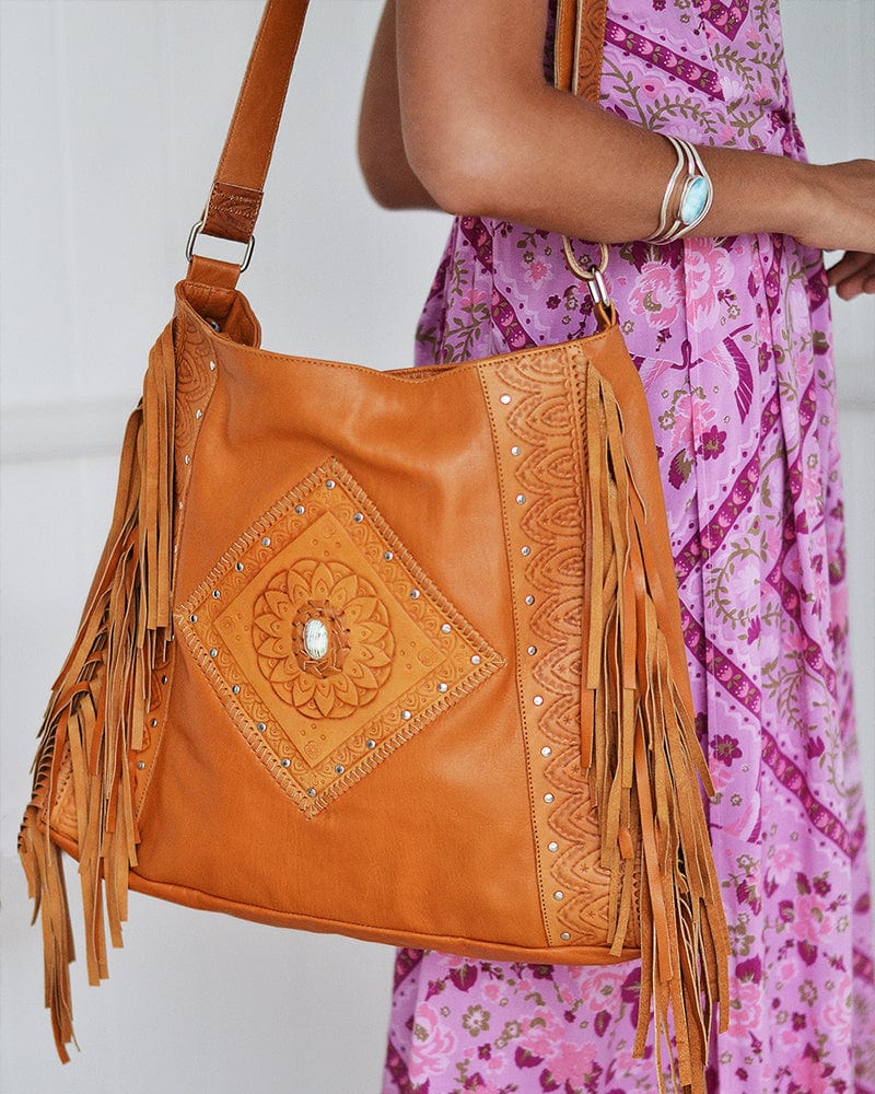 Boho Leather Bags & Handbags | SHOP Mahiya