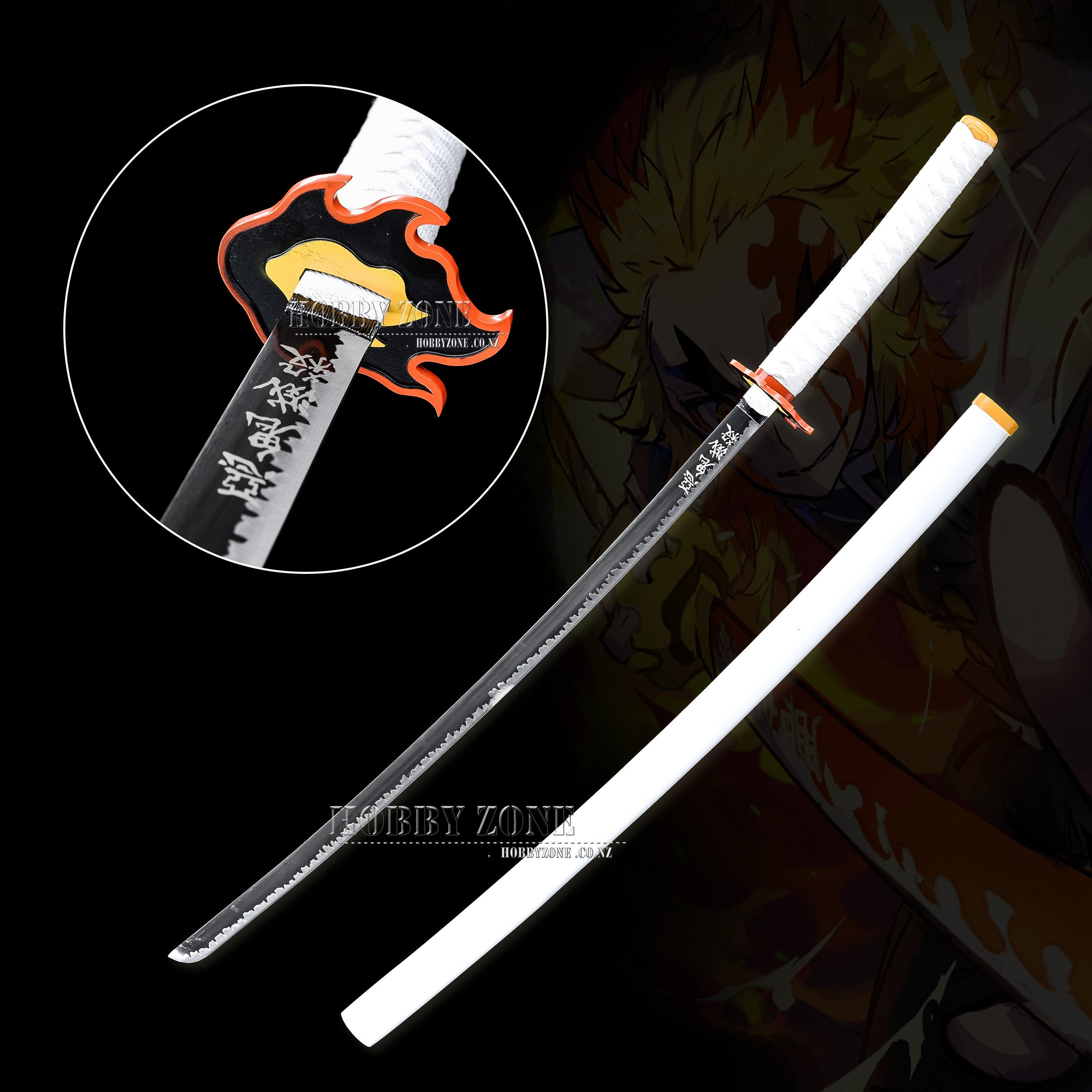 Demon Slayer Kimetsu No Yaiba Kyojuro Rengoku Nichirin Sword