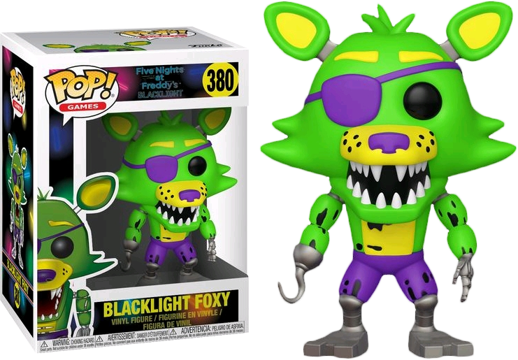 blacklight fnaf action figures