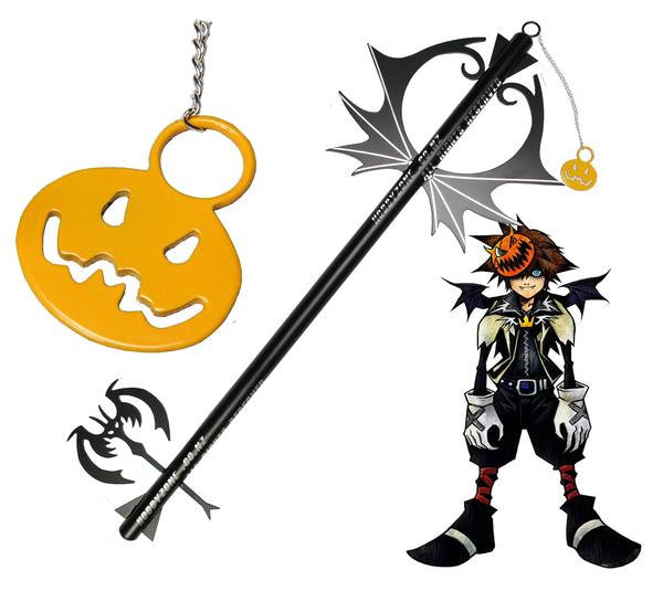 Kingdom Hearts Pumpkin Head Keyblade Cosplay Halloween Town.