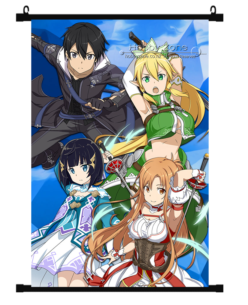 Sword Art Online Group Photo