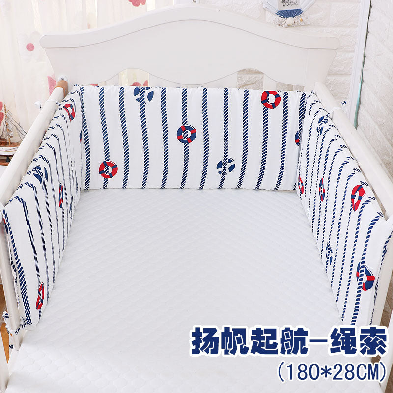 one piece crib bumper