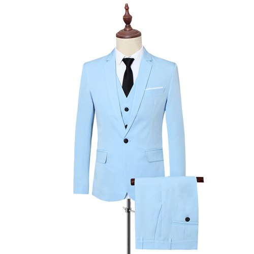 6XL Terno Masculino Slim Fit Purple Wedding Suits For Mens Blue Costume ...