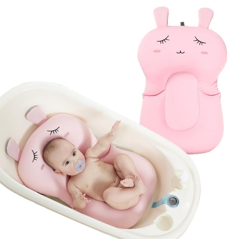 Baby Shower Portable Air Cushion Bed Infant Bath Pad Non-Slip ...