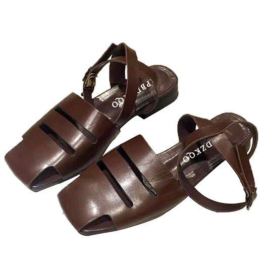 ladies covered toe sandals