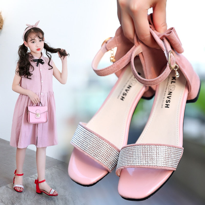 Children's Shoes Girls Sandals Summer New Little Girl Shoes Soft Non ...