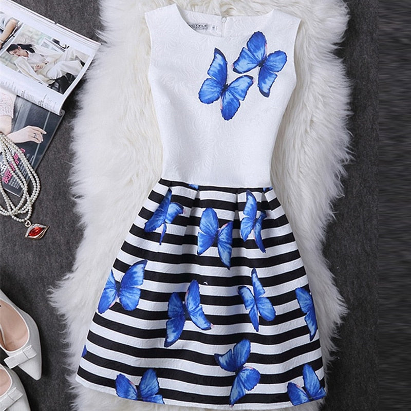 Fashion Family Matching Mother Daughter Clothes Mom and Daughter Dress ...