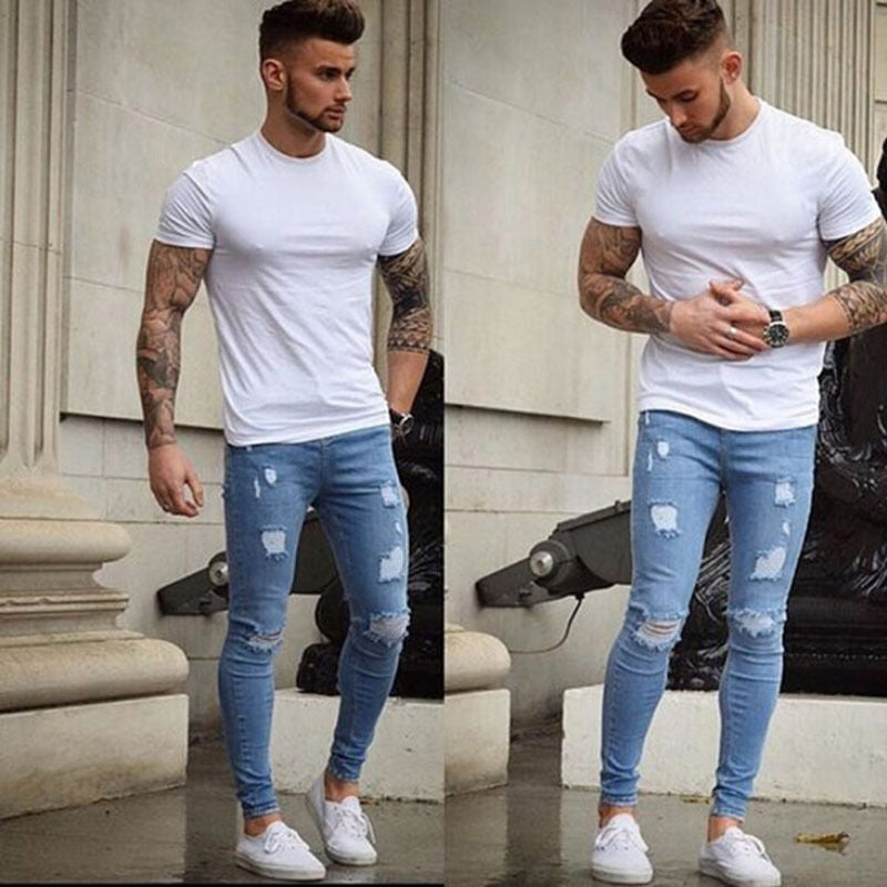 casual slim fit stylish zipper denim shirts