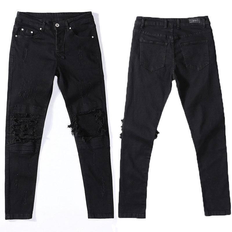 distressed moto jeans mens