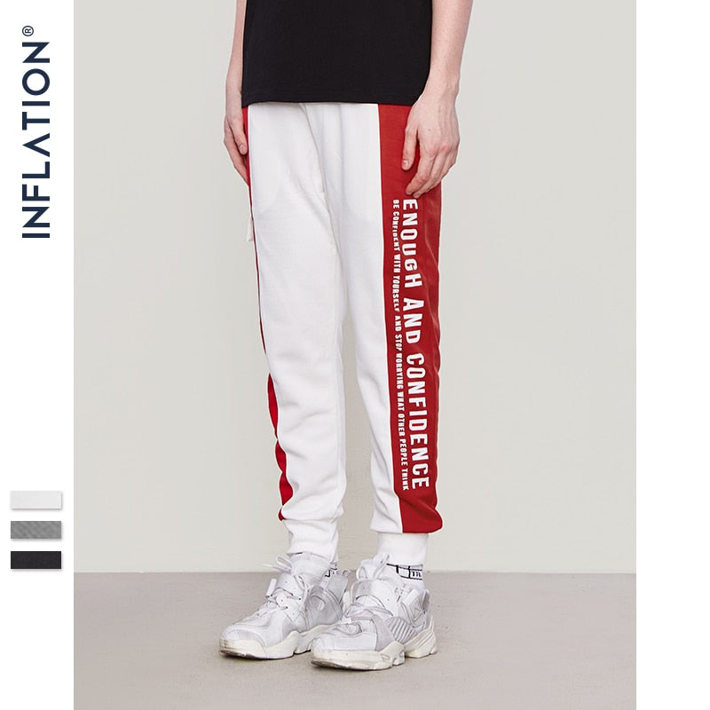 drawstring track pants mens