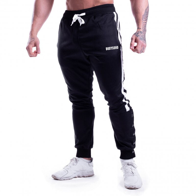 striped sweatpants mens