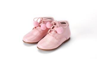 pink school shoes
