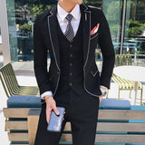 Man Suits Slim Fit 2018 Pantalon Costume Mariage Homme