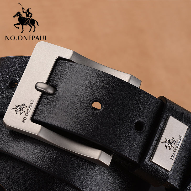 NO.ONEPAUL cow genuine leather luxury strap male belts for men new ...