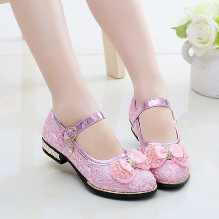 New Little Girl Kids Children Lace High Heeled Shoes For Teens Girls School Stage Shoe Dance Party And Wedding Princess Shoes 28 Thefashionique Shop Women Men Stylish Trending Clothing Shoes Online