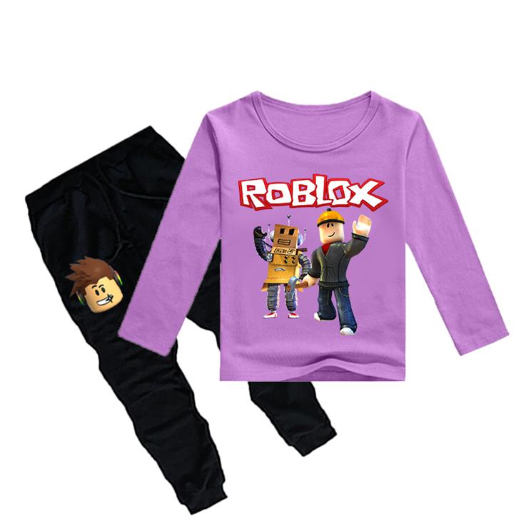 New Spring Autumn Children Pajamas For Girls Teen Clothing Set Nightgown Roblox Game Pyjamas Kids Tshirt Pants Clothes 2 12y Thefashionique Shop Women Men Stylish Trending Clothing Shoes Online - roblox firefighter pants