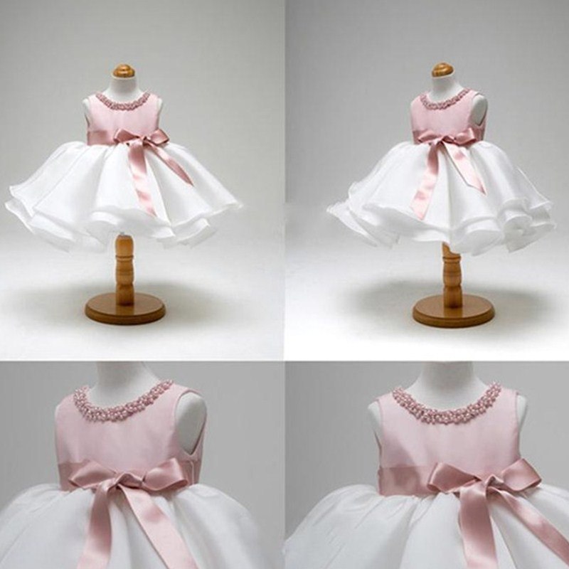 pink princess christening gowns