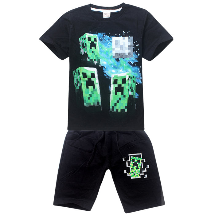 Roblox Kids Clothes T Shirt Shorts Children S Sets Minecraft - roblox boys shorts