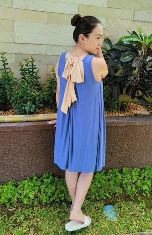 La Señorita Elaine Dress (Old Rose/Green) | The Nest Attachment Parenting Hub