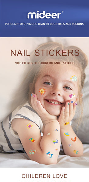 Mideer - Nail Stickers Wonderful Princess 1000pcs | The Nest Attachment Parenting Hub