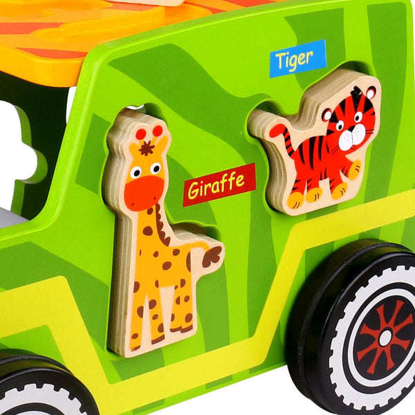 Tooky Toys Safari Jeep | The Nest Attachment Parenting Hub