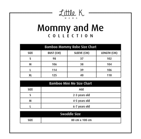 Little K Bamboo Mommy Robe - Pixel Christmas | The Nest Attachment Parenting Hub