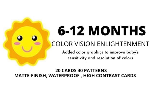 Blooming Wisdom Montessori High Contrast Visual Cards | The Nest Attachment Parenting Hub