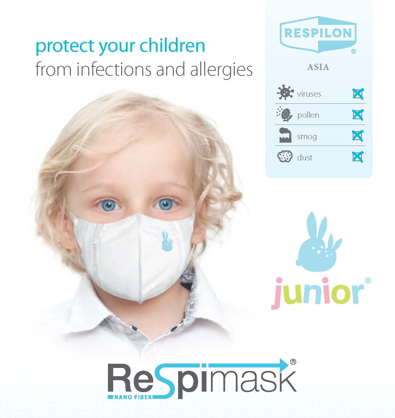 Respilon Respimask Junior Series | The Nest Attachment Parenting Hub