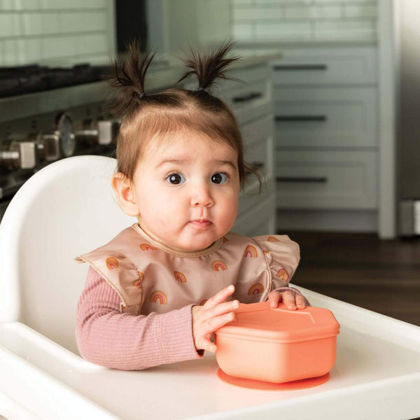 Tiny Twinkle Silicone Suction Bowl with Lid | The Nest Attachment Parenting Hub
