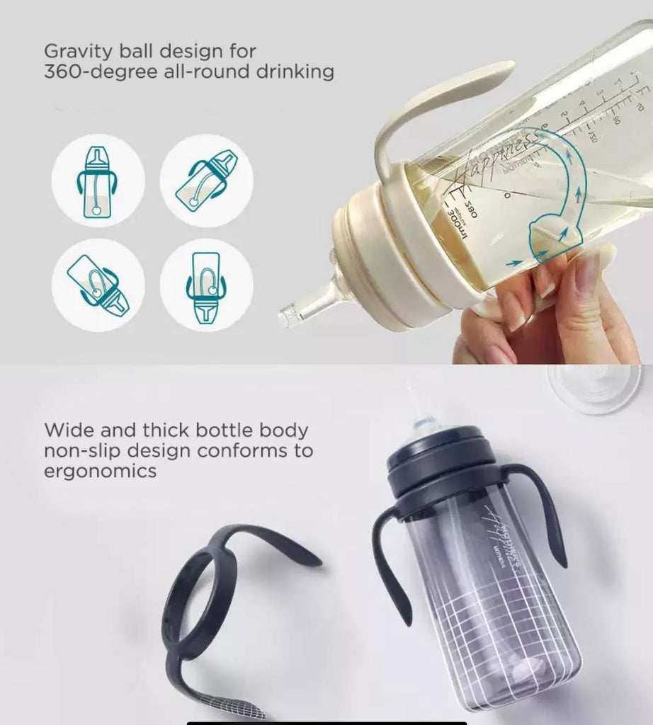 Mother-K PPSU Weighted Straw Bottle 200ml | The Nest Attachment Parenting Hub