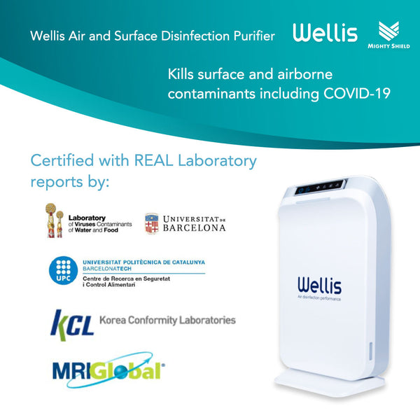 Wellis Air and Surface Disinfection Purifier | The Nest Attachment Parenting Hub