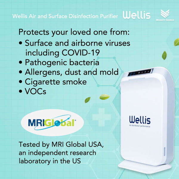 Wellis Air and Surface Disinfection Purifier | The Nest Attachment Parenting Hub