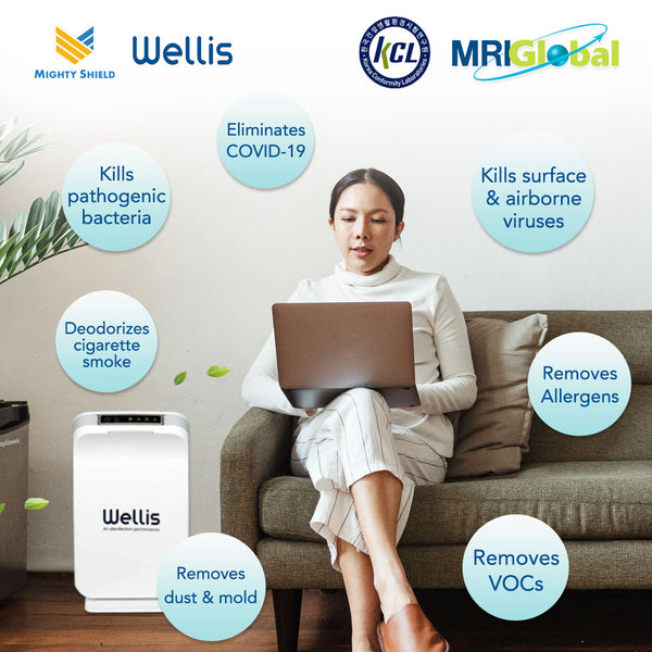 Wellis Air and Surface Disinfection Purifier | The Nest Attachment Parenting Hub