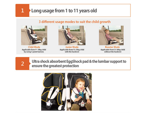 Combi Joytrip Big Kids Car Seat | The Nest Attachment Parenting Hub