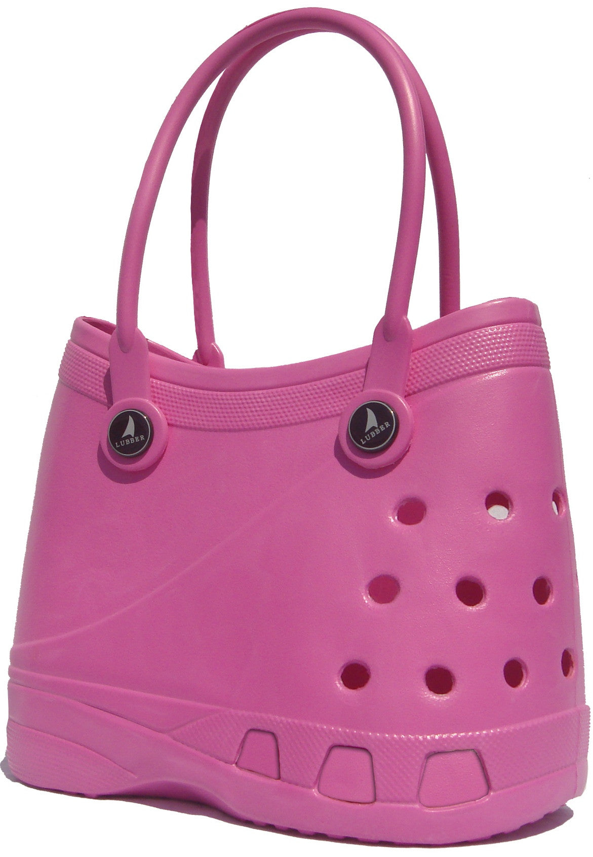 rubber beach bag with holes