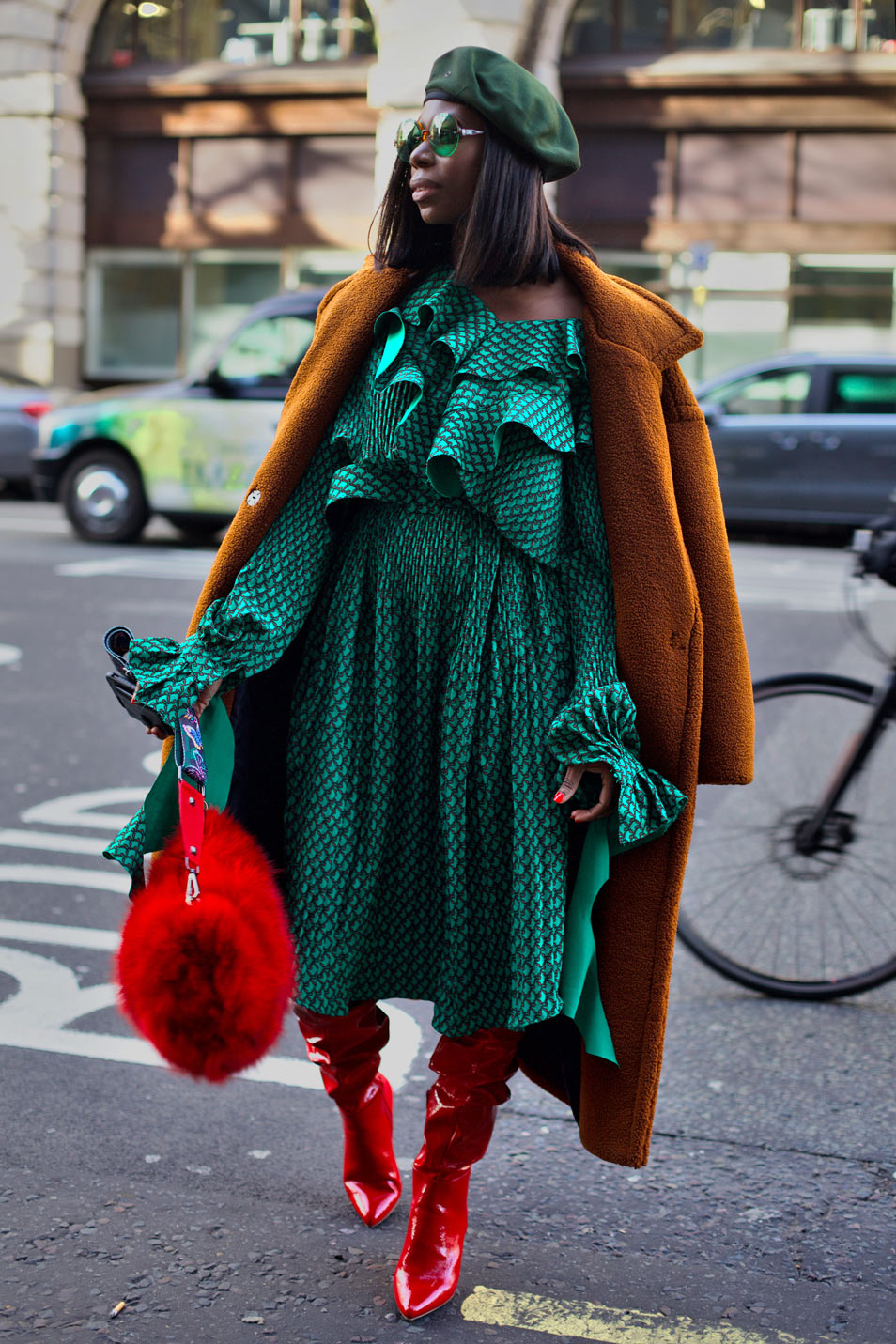 Miista Street Style from London Fashion Week 2018