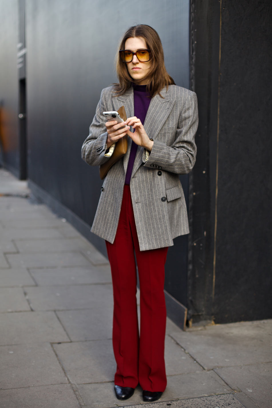 Miista Streetstyle shots from London Fashion Week