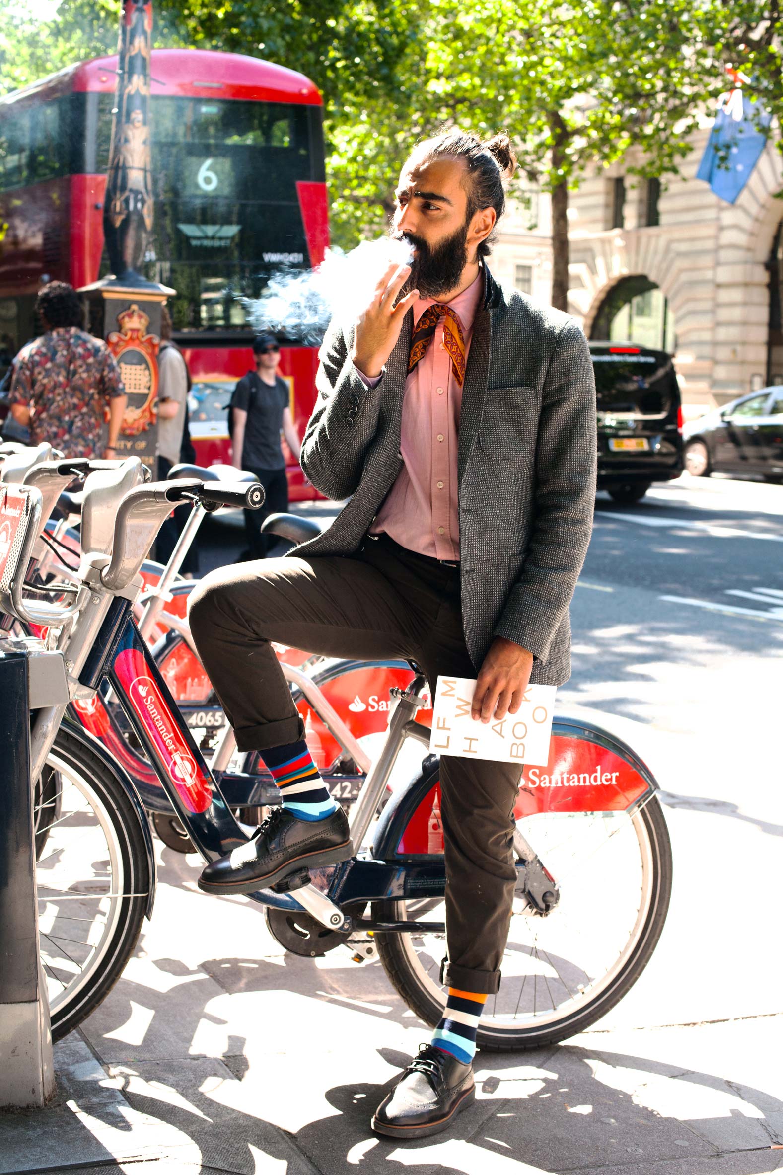 Miista Streetstyle from London Fashion Week Men’s