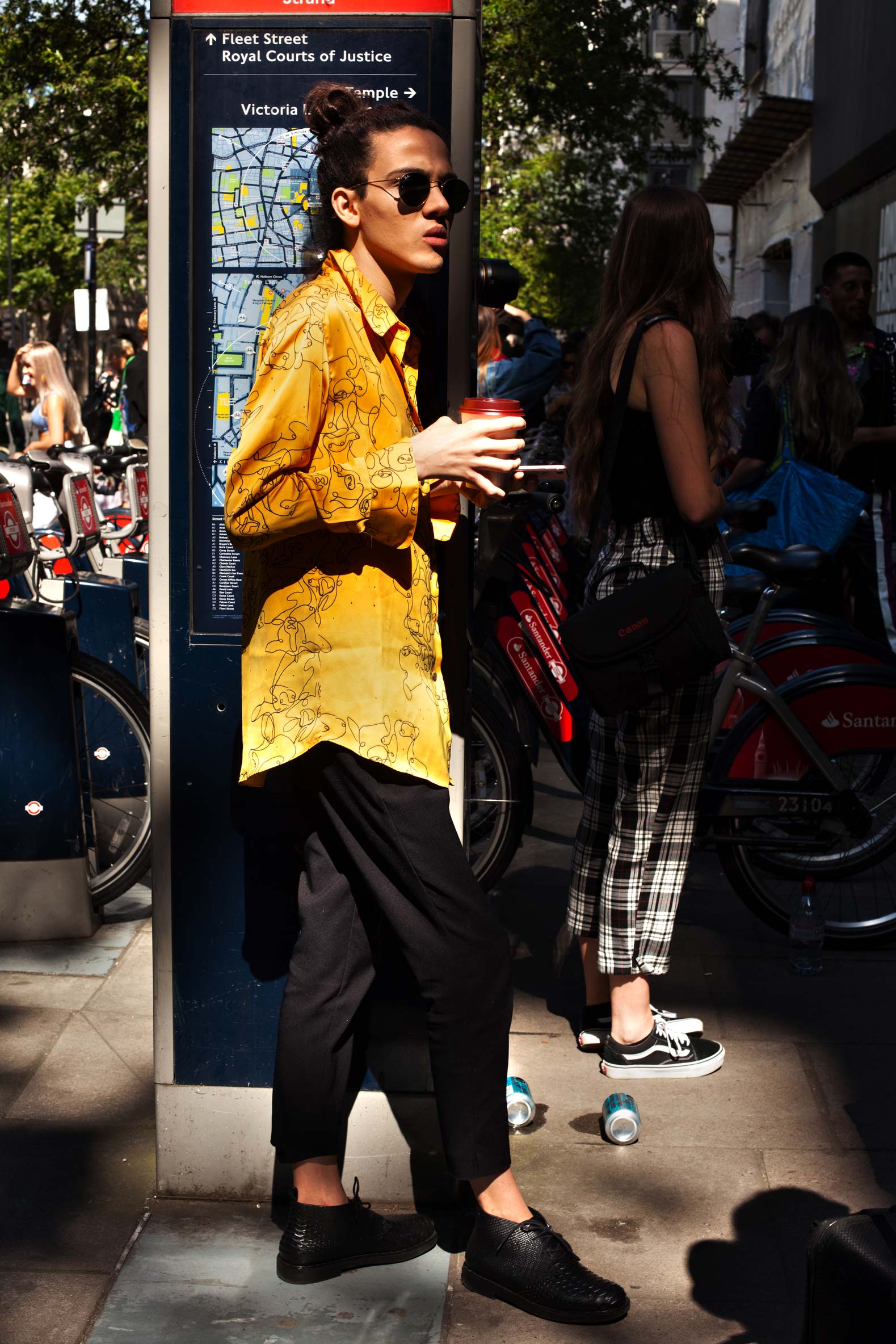 Miista Streetstyle from London Fashion Week Men’s