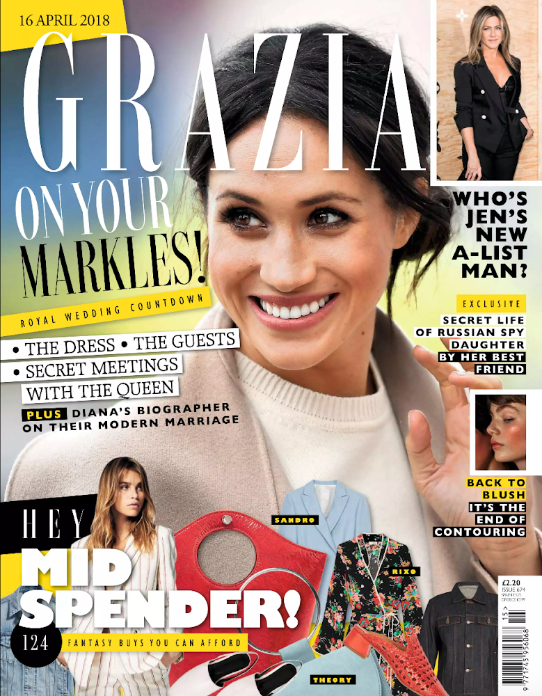 Miista Ida Ruby Handwoven heels featured in Grazia 