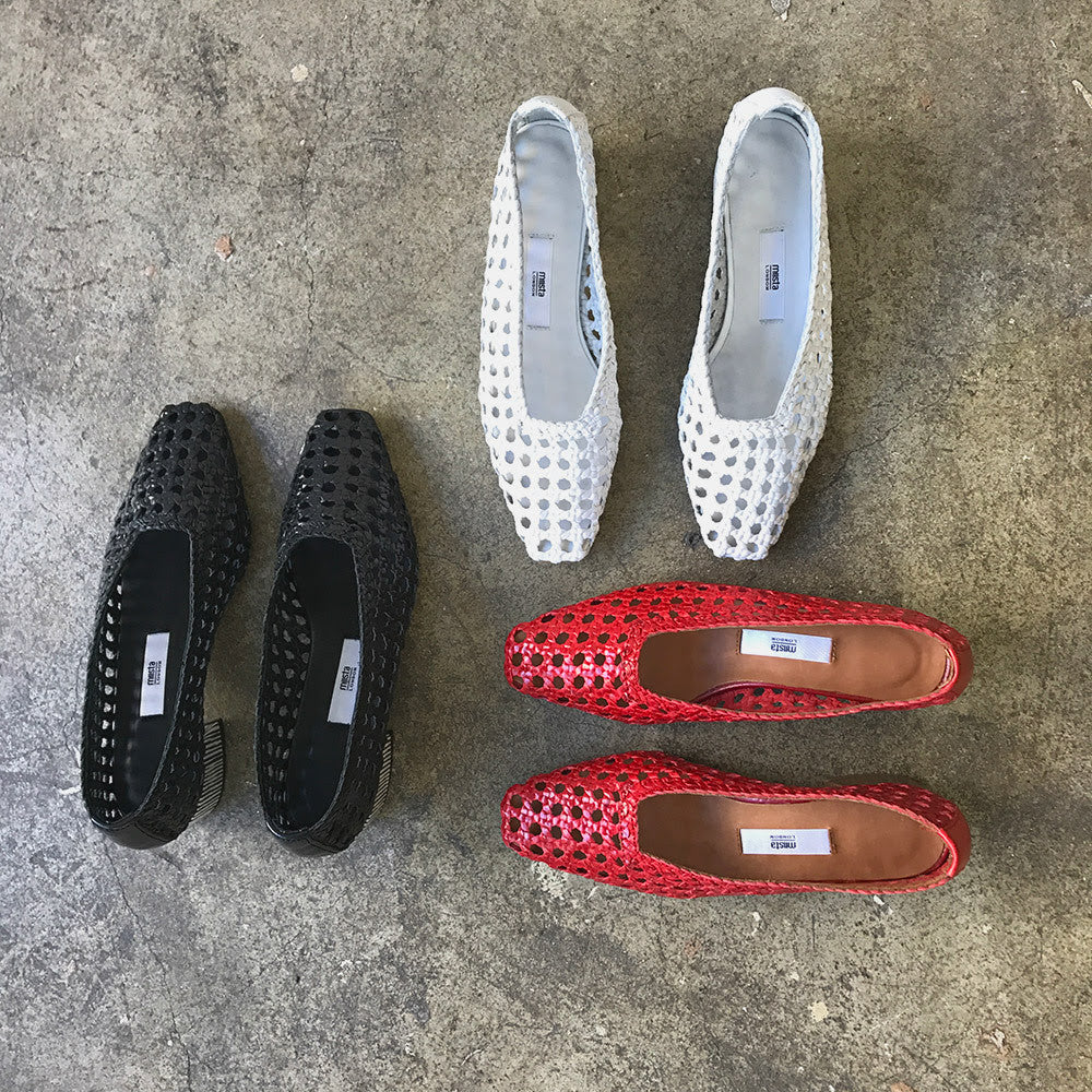 taissa woven heels miista miistashoes leather handcrafted SS17 collection