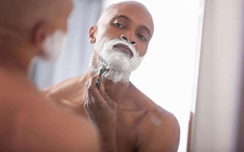 black men shaving ingrown hairs how to treat them