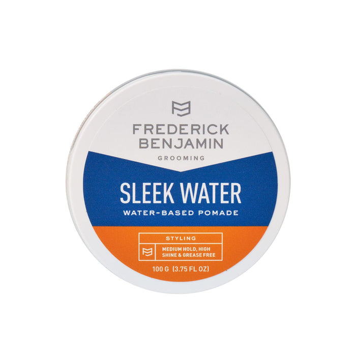 Sleek Water Pomade for hydrating curly Black Hair