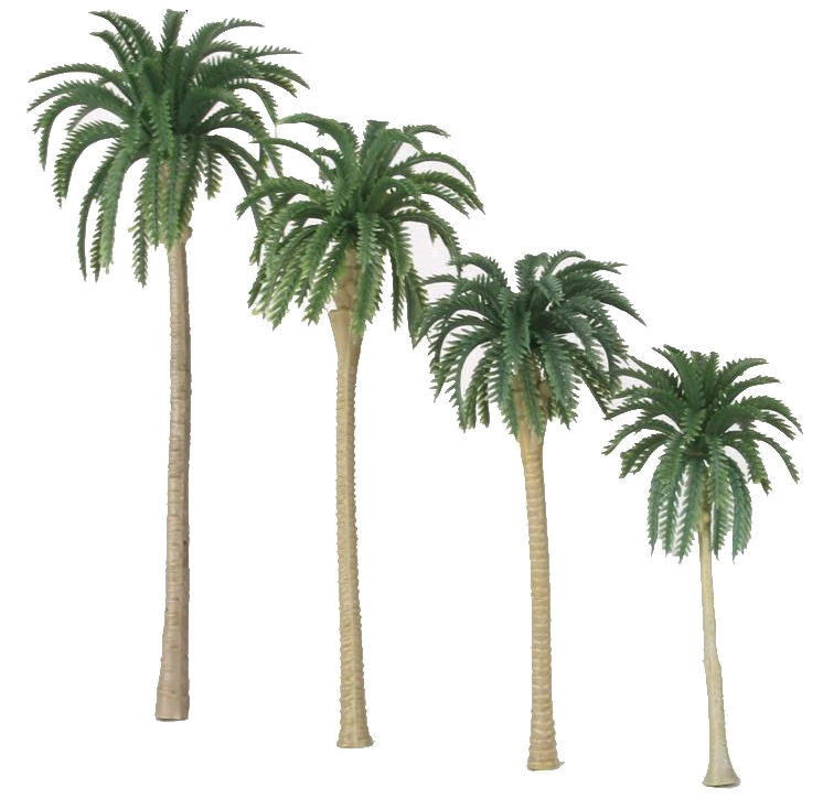 Playfield "Coconut" Palm Trees (set of 4)