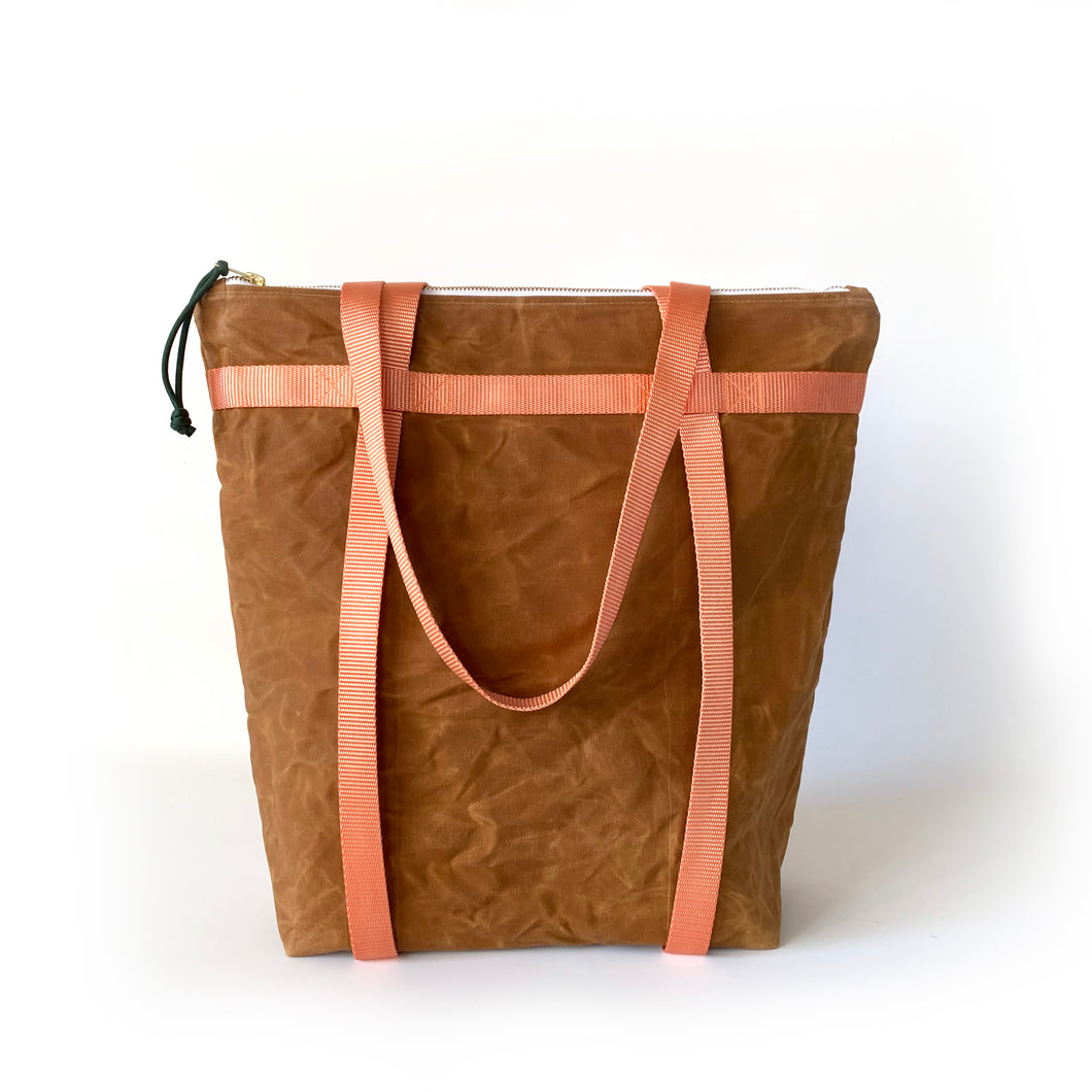 waxed canvas totepack: convertible tote/backpack – Newton Supply Co