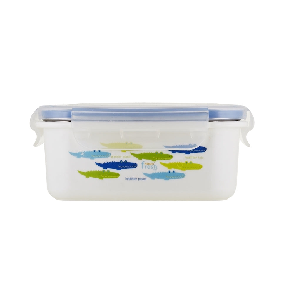 Innobaby Keepin' SMART Double Lined Stainless Lunchbox - 15 oz - Fish